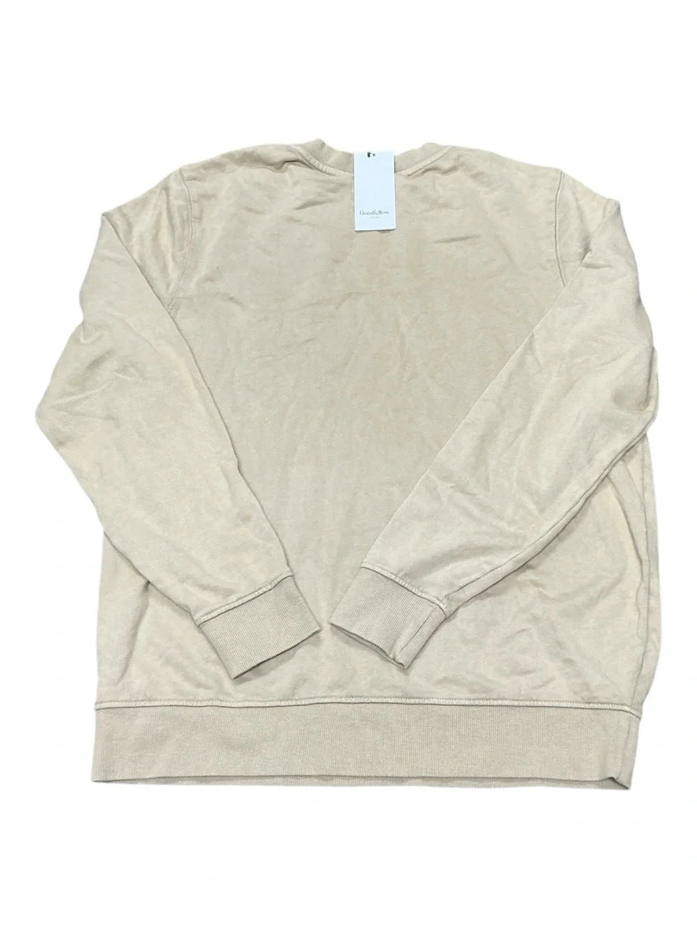Goodfellow & Co Sand Crewneck Sweatshirt with Chest Crest